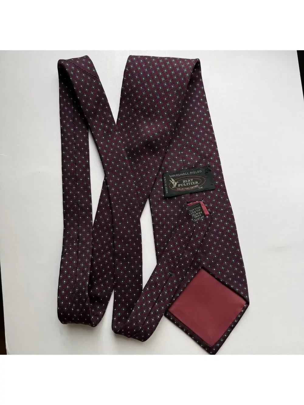 Vintage Bert Pulitzer Collectors Edition Marshall Field’s Silk Tie